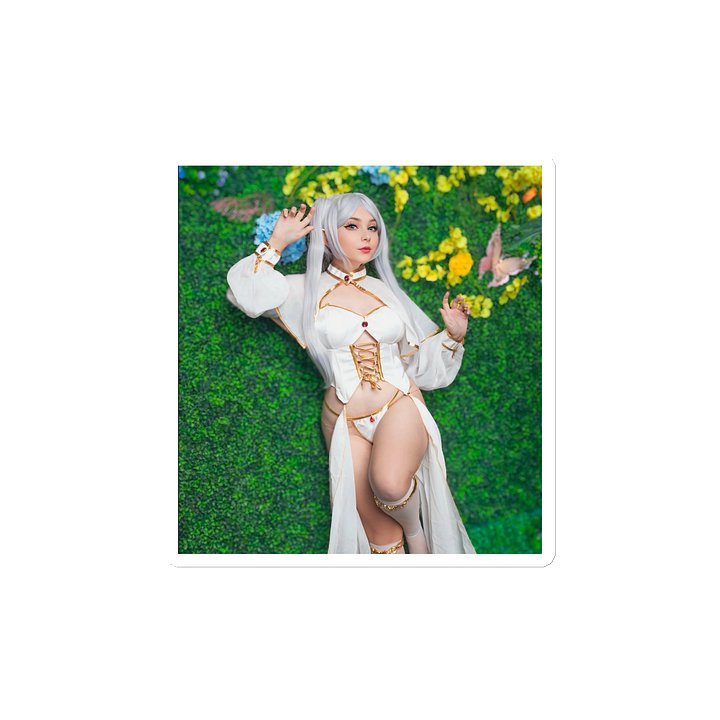JuicyJinx Frieren Floral Fantasy Magnet product image (2)