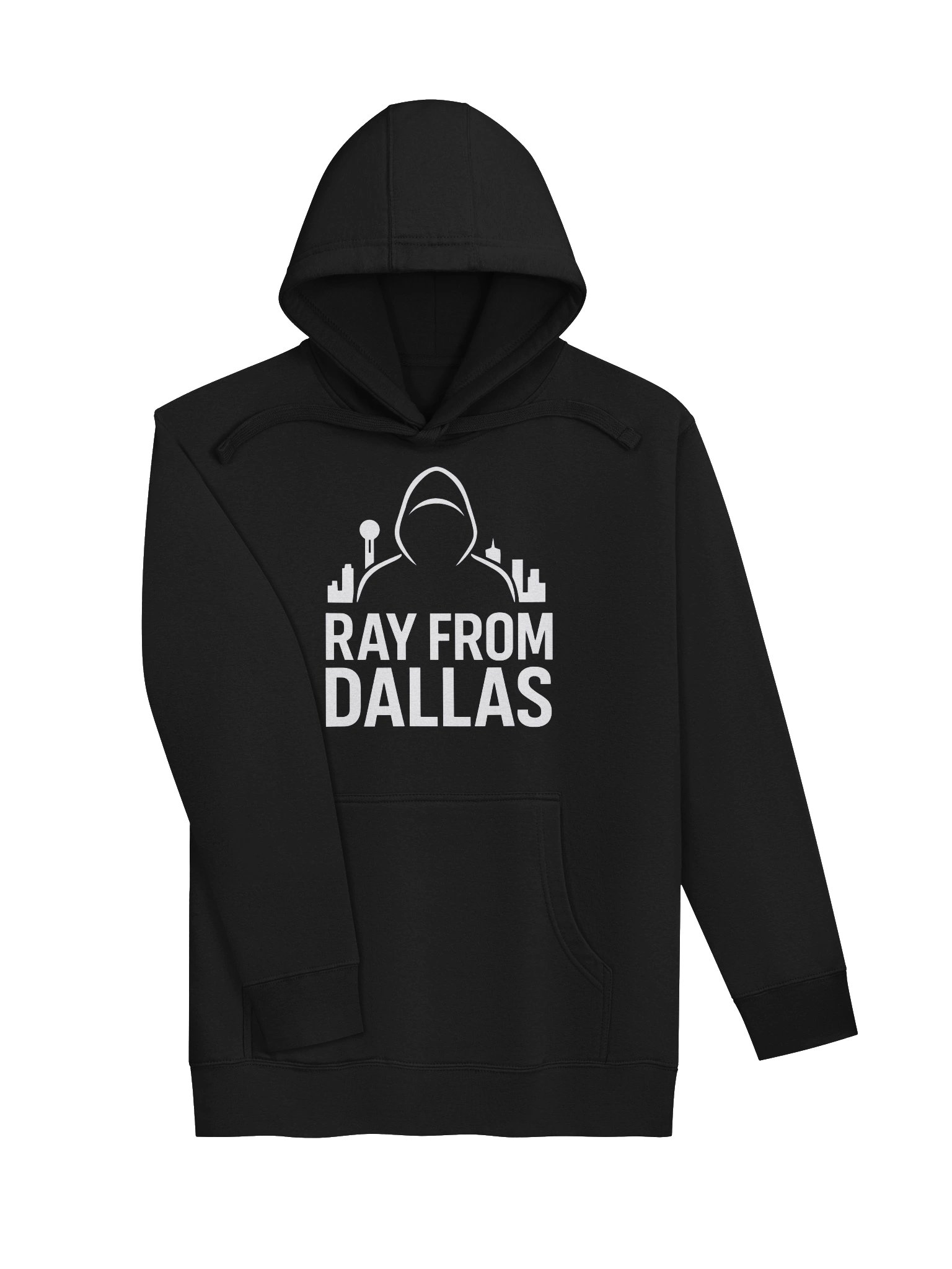 ORIGINAL RAY FROM DALLAS LOGO: (WHITE FRONT) product image (31)