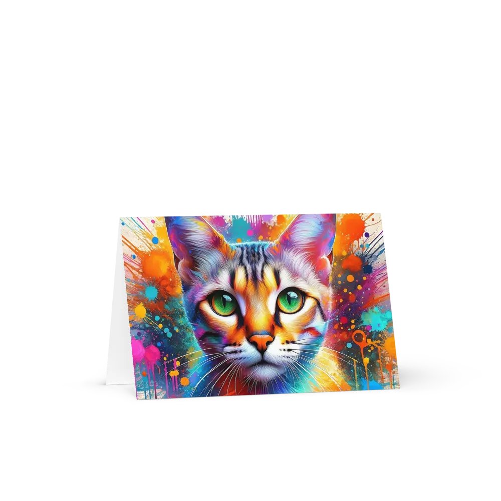 Greeting Card: Egyptian Mau product image (19)