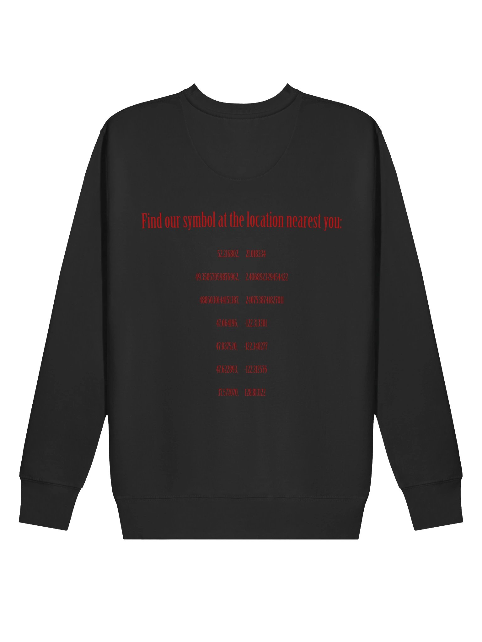 3301 Sweatshirt (Black) product image (5)