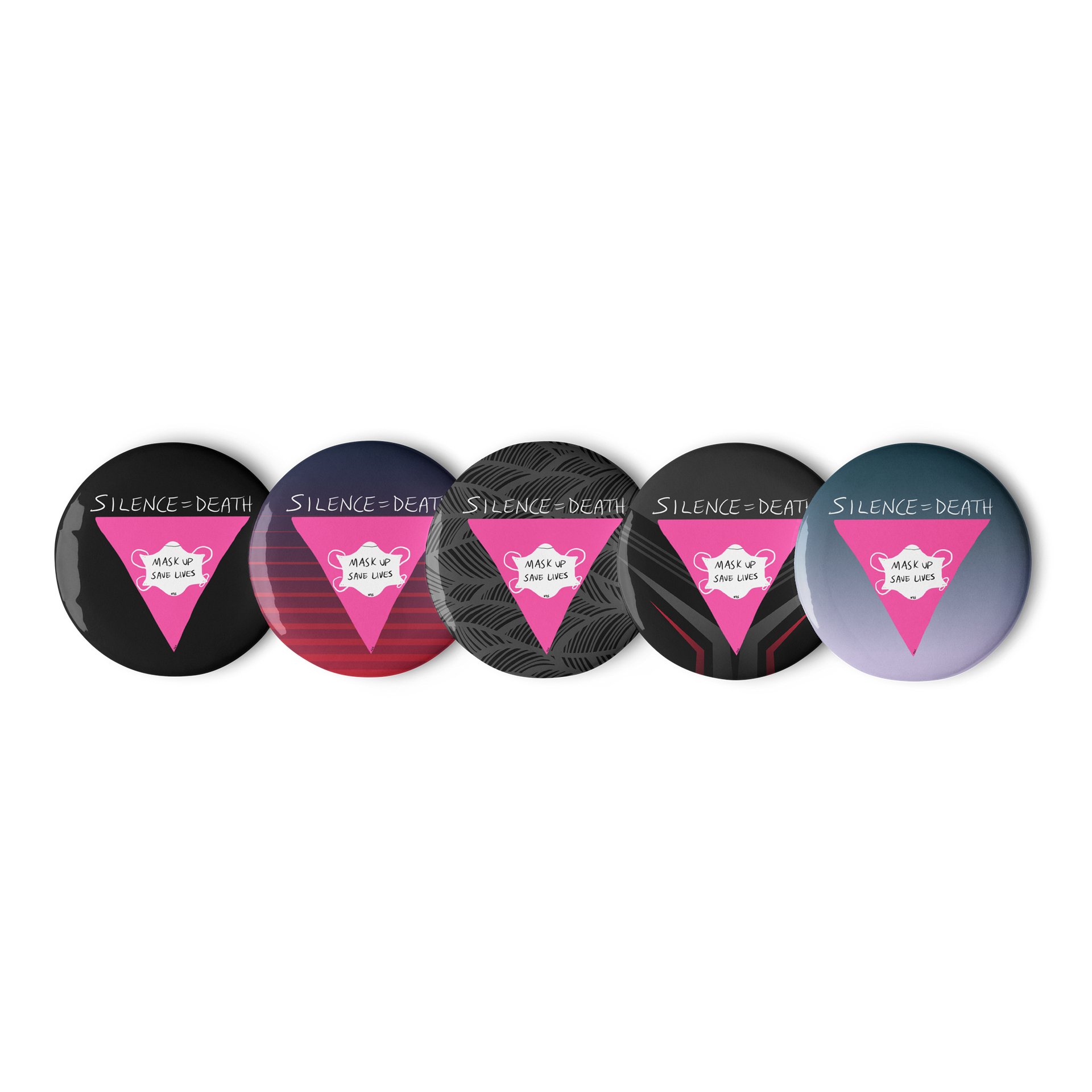 Silence = Death button product image (1)