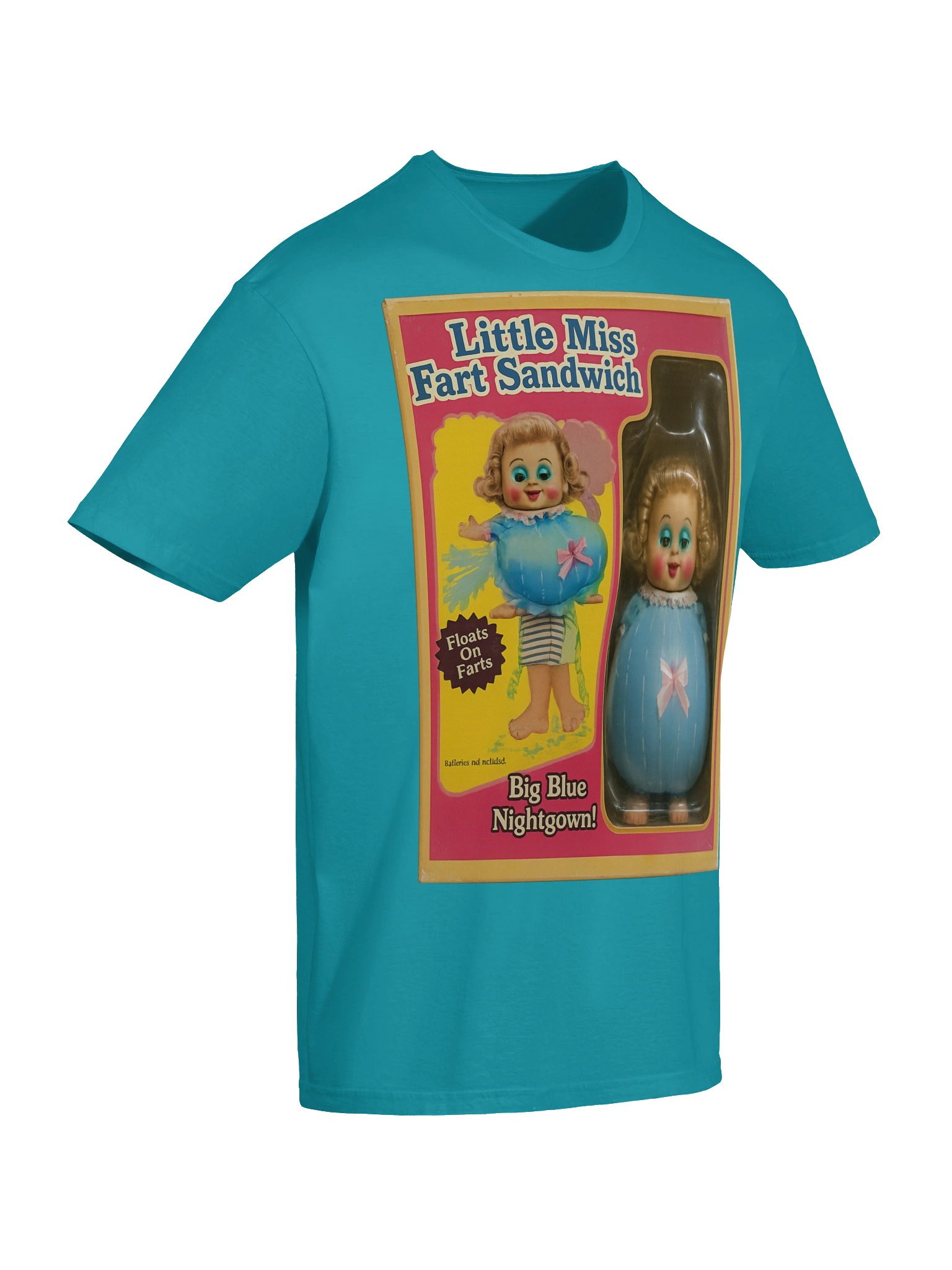 666 Toys | Little Miss Fart Sandwich | Gildan Unisex Softstyle T-Shirt product image (6)