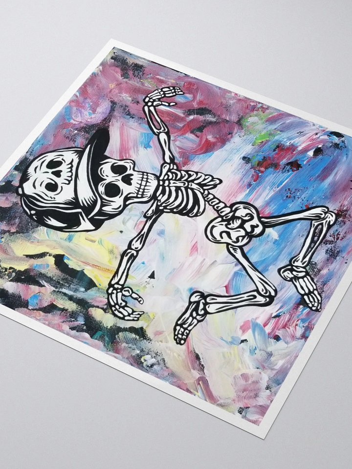 Dancing Mr. Bone Daddy Vinyl Sticker product image (9)