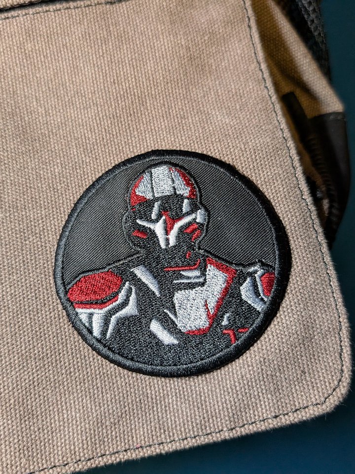 Helldiver Bust Patch [Circle] product image (3)