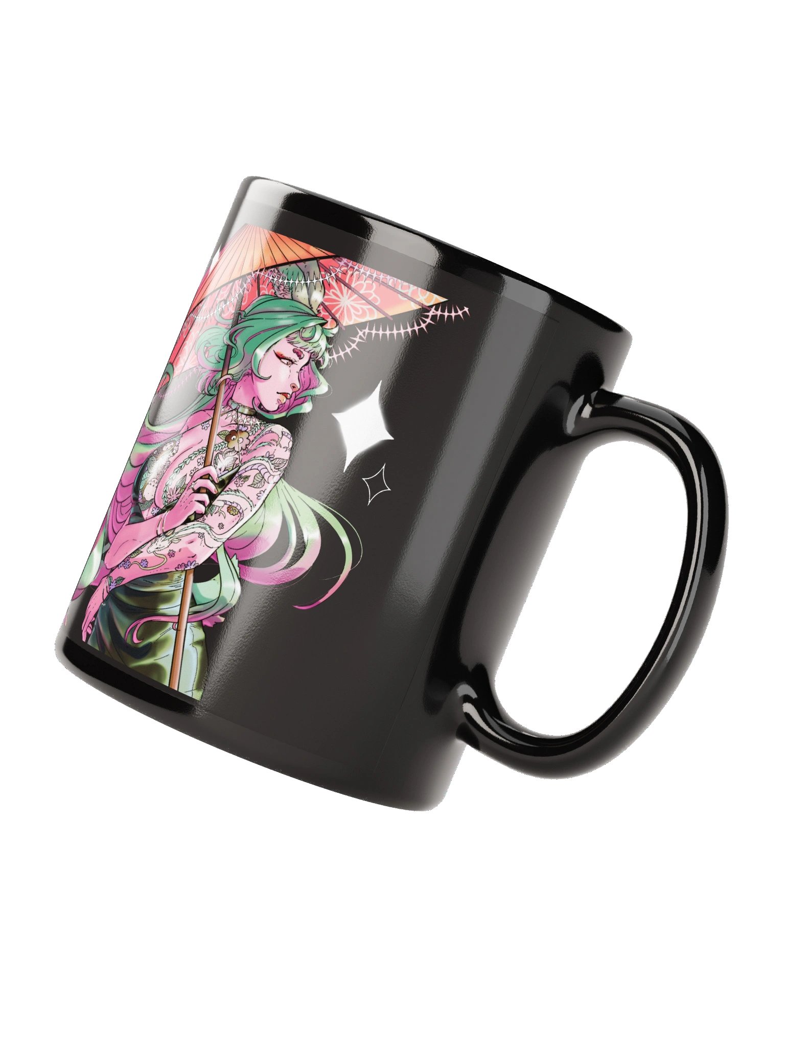 Sakura Mint Sparkle Mug product image (5)