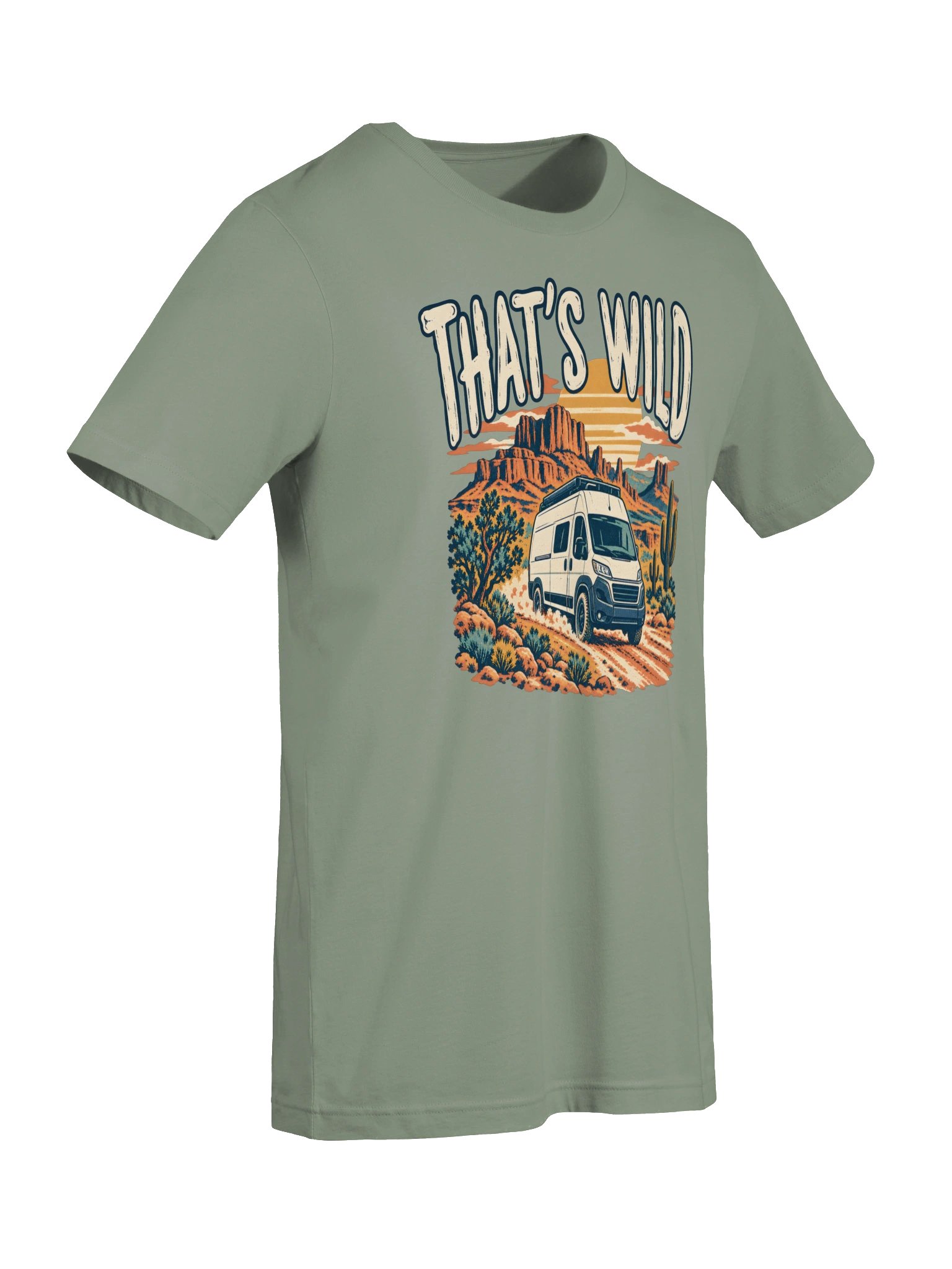 That's Wild Tee | Sage product image (7)