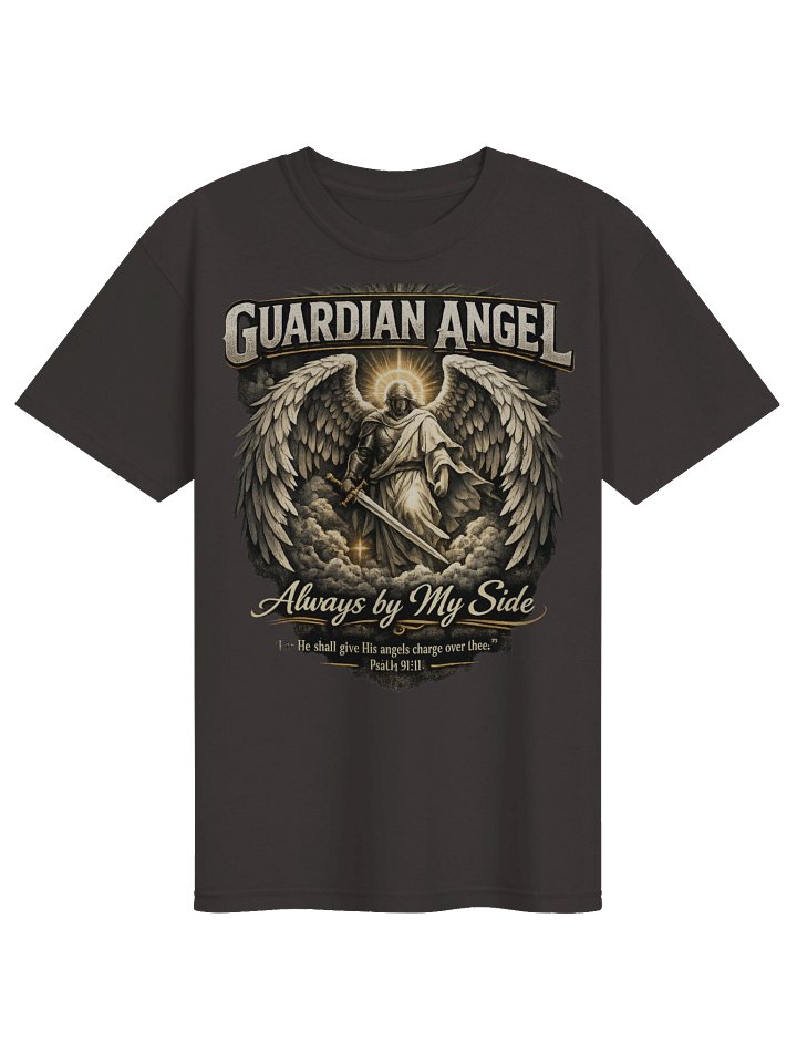 Guardian Angel Always by My Side | Psalm 91:11 Christian Faith Shirt | Kingdom Life Co. product image (2)