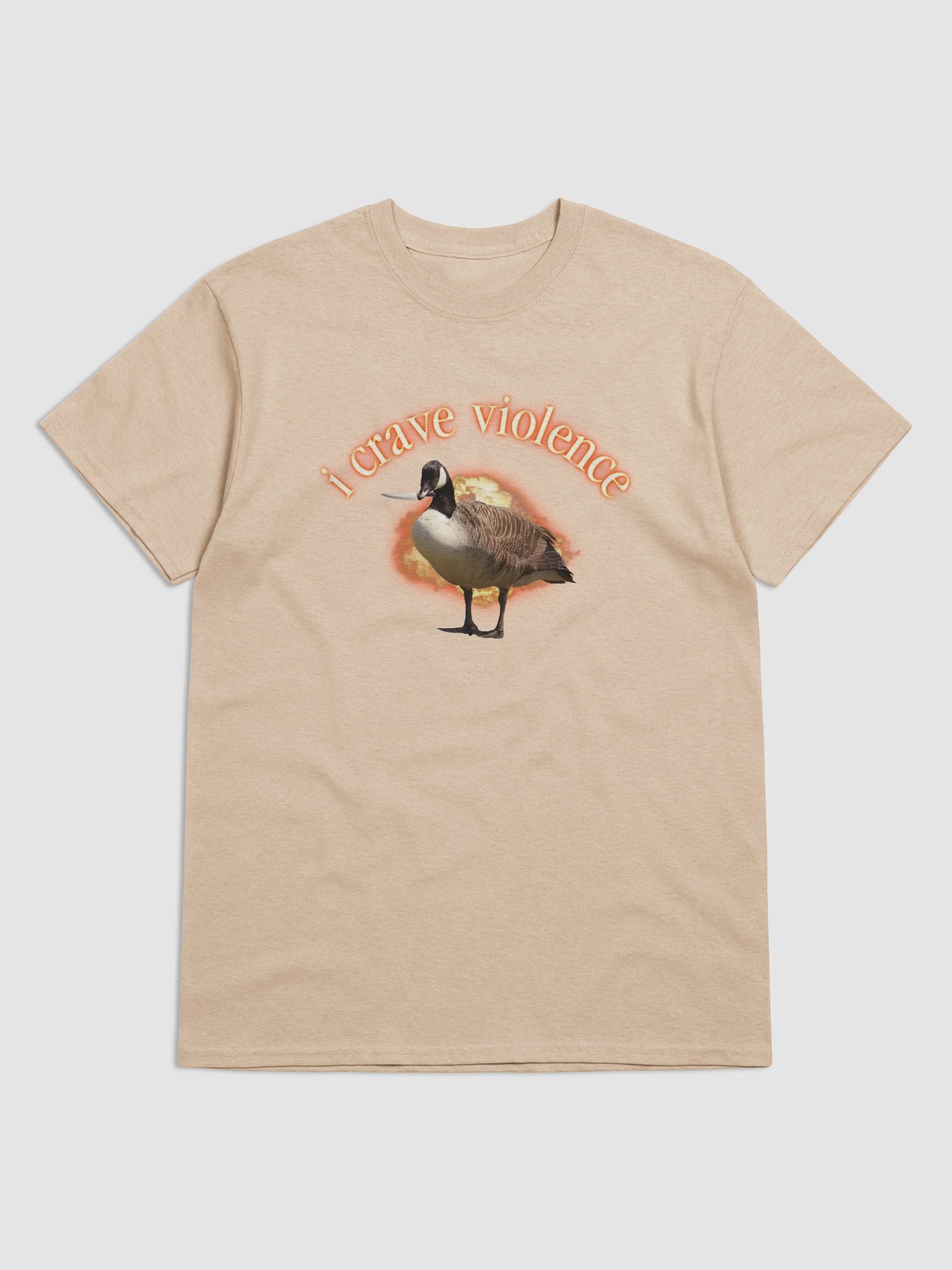 I Crave Violence Goose T-shirt product image (44)