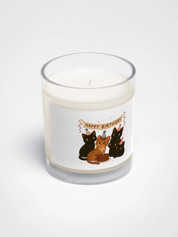 cat brigade birthday Soy Wax Candle product image (2)