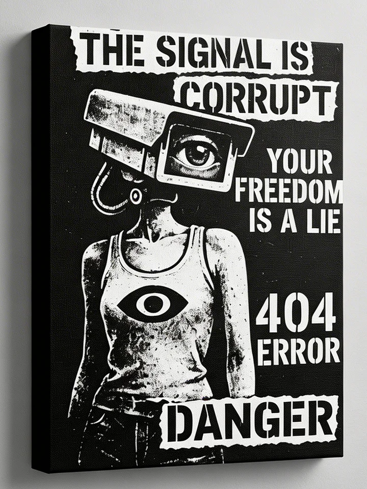 Surveillance Control - Urban Street Art Canvas product image (1)