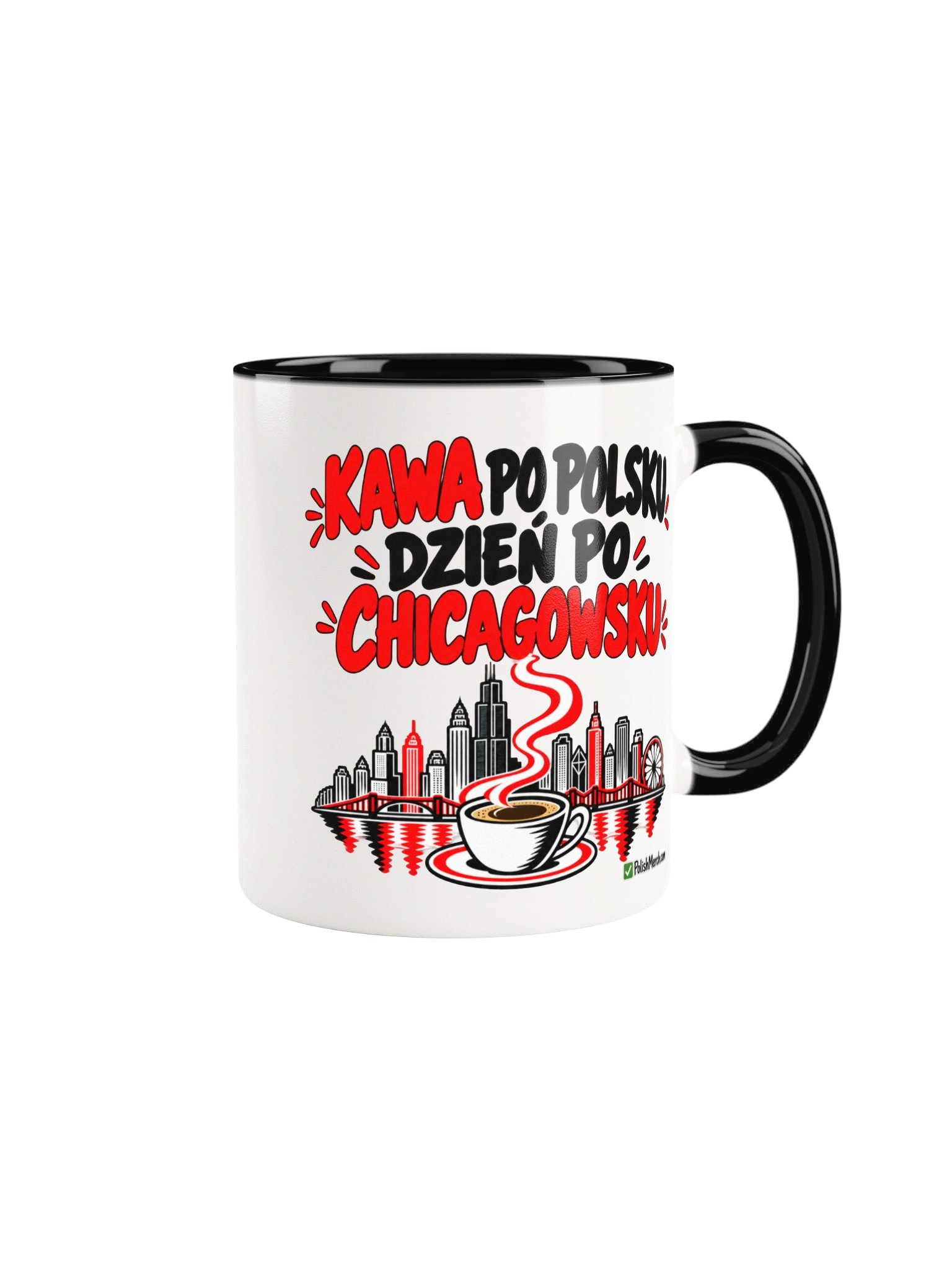 Kawa po Polsku, Dzień po Chicagowsku – Polish Coffee Mug product image (3)