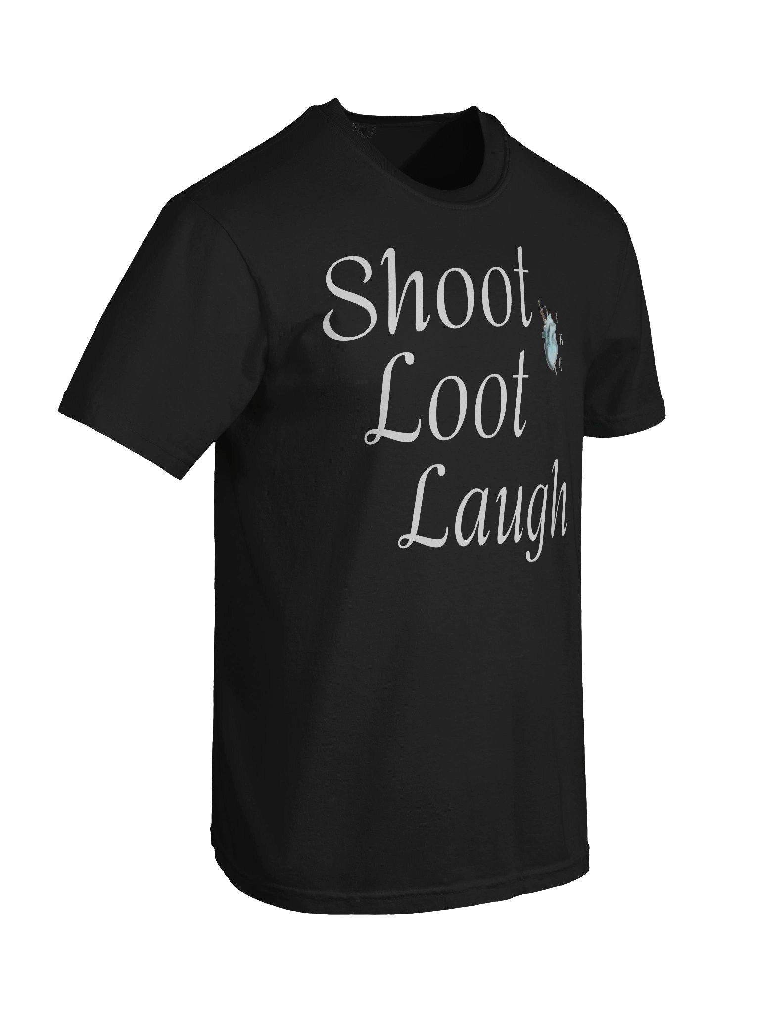 Shoot, Loot, Laugh Tee product image (16)