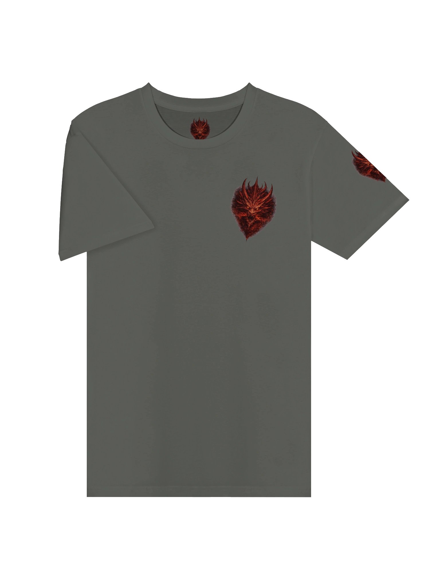 Red Dragon Head – Flame-Born Edition - 100% combed cotton product image (31)