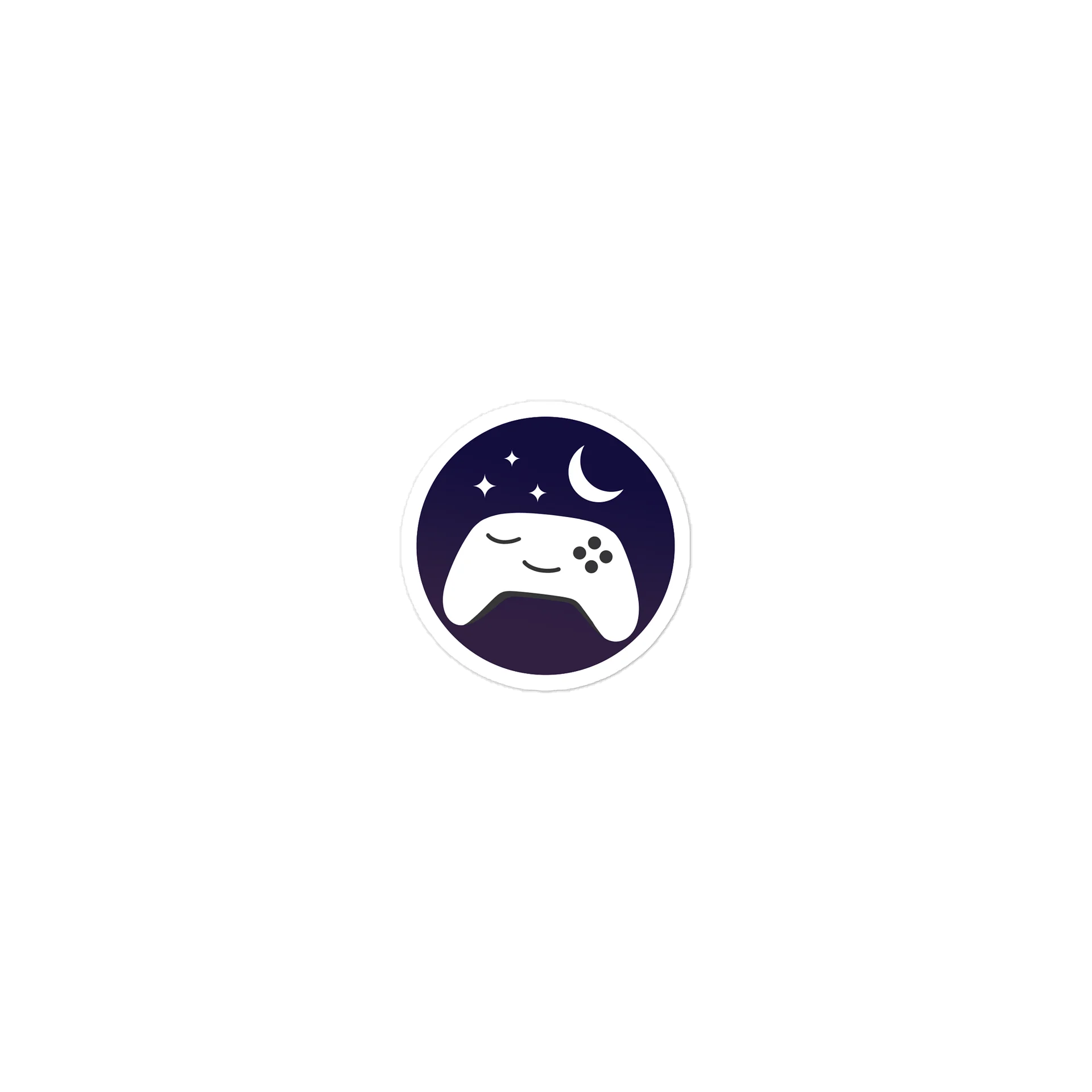 Dad After Bedtime Logo Sticker product image (1)