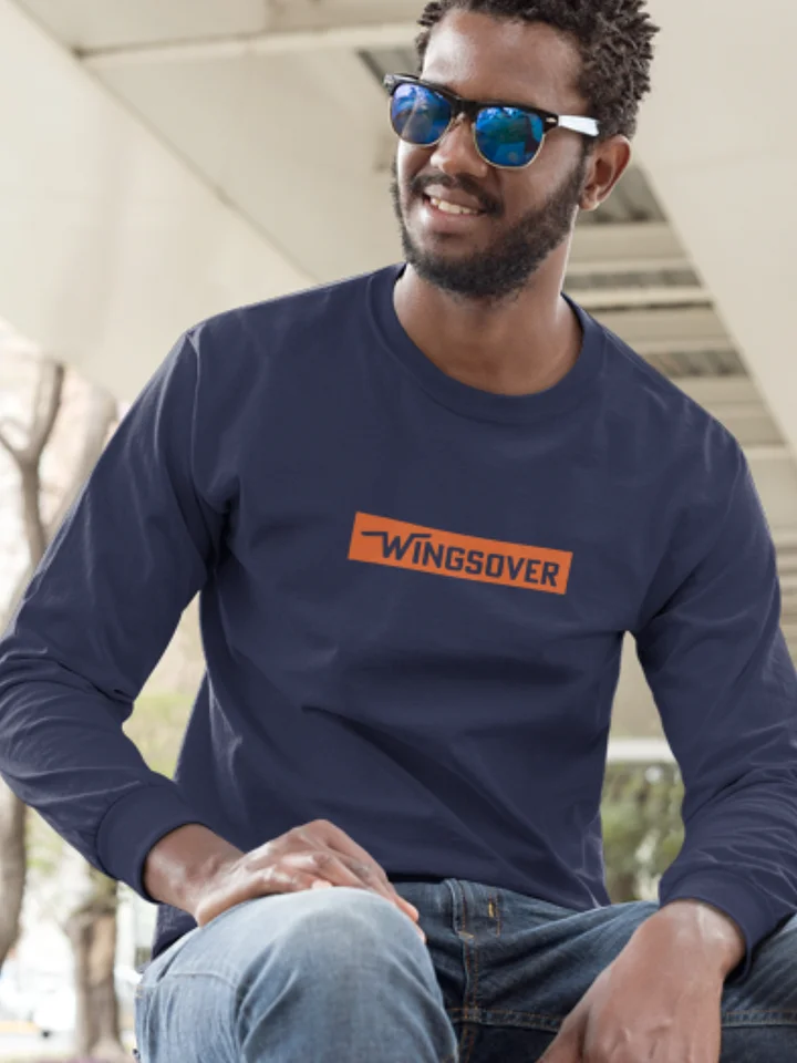 Classic Box Long Sleeve T-Shirt - Navy product image (2)