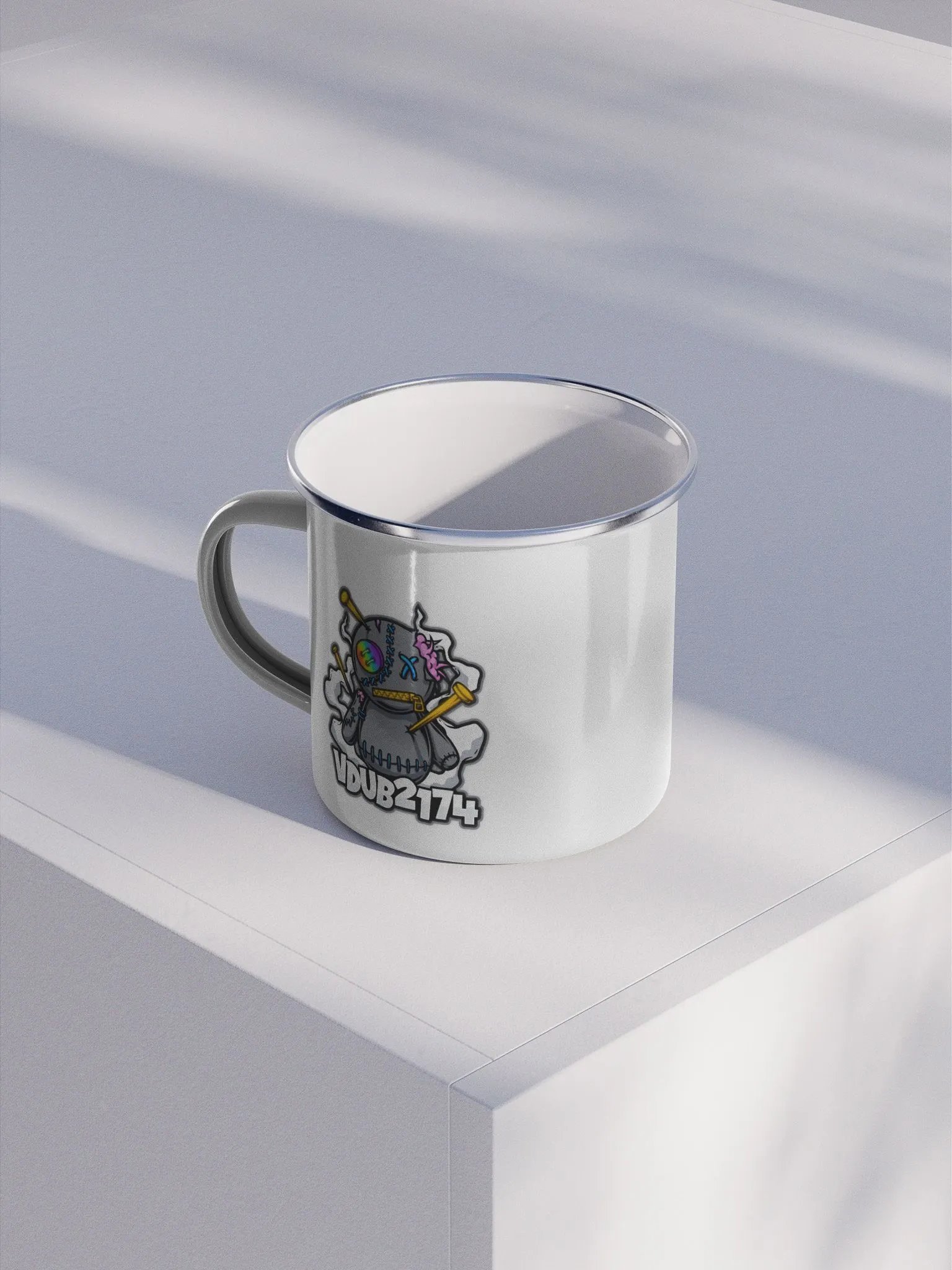 Voodoo Doll Enamel Mug product image (1)