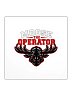Moose Shield Sticker (Red)