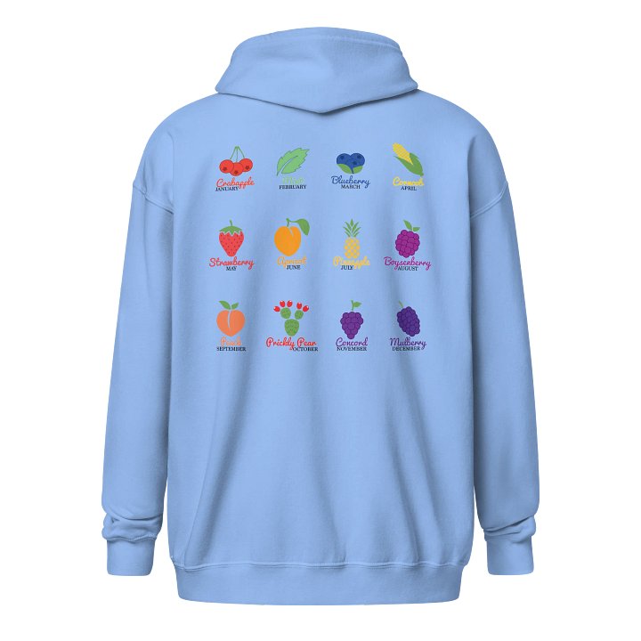 Jelly of the Month Club Zip-up Hoodie product image (4)