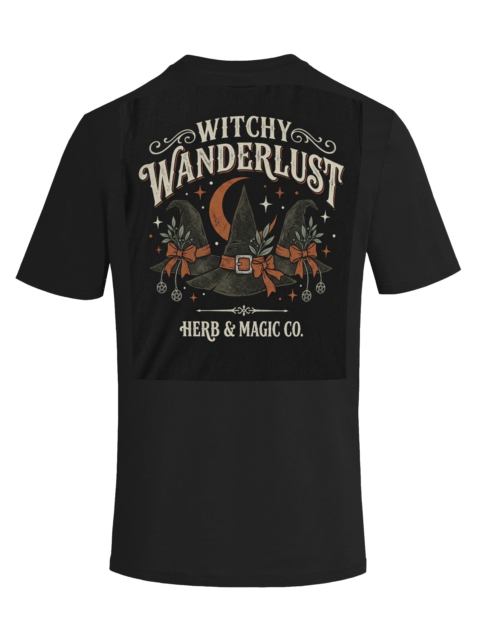 Halloween Witch Hats My Social Circle Is A Coven Retro Shirt product image (11)