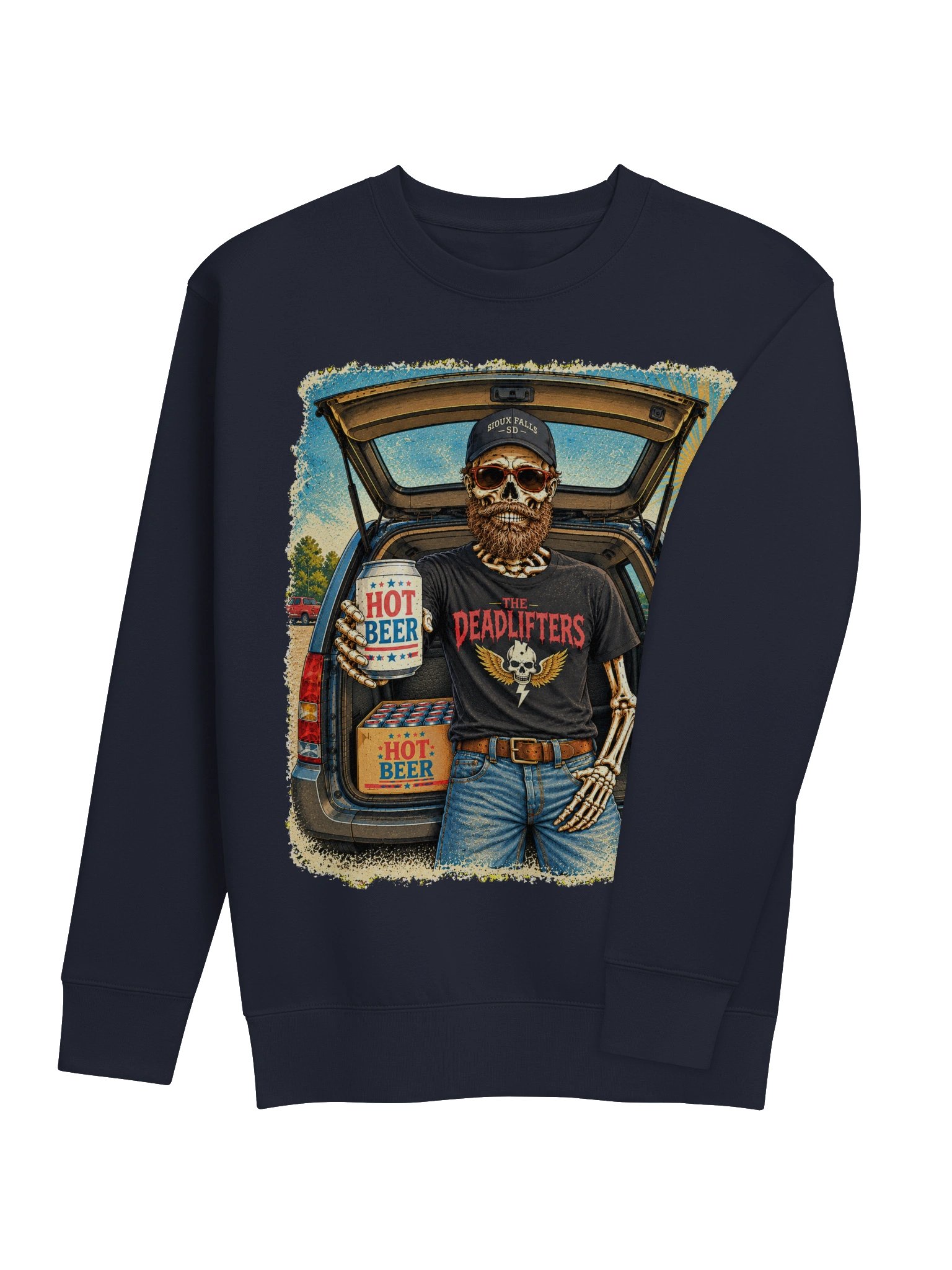 Hot Beer & Bad Decisions Sweatshirt product image (4)