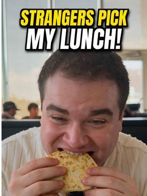 A Stranger Picks My Lunch #traizel #challenge #fyp #friendscontrolmylife 