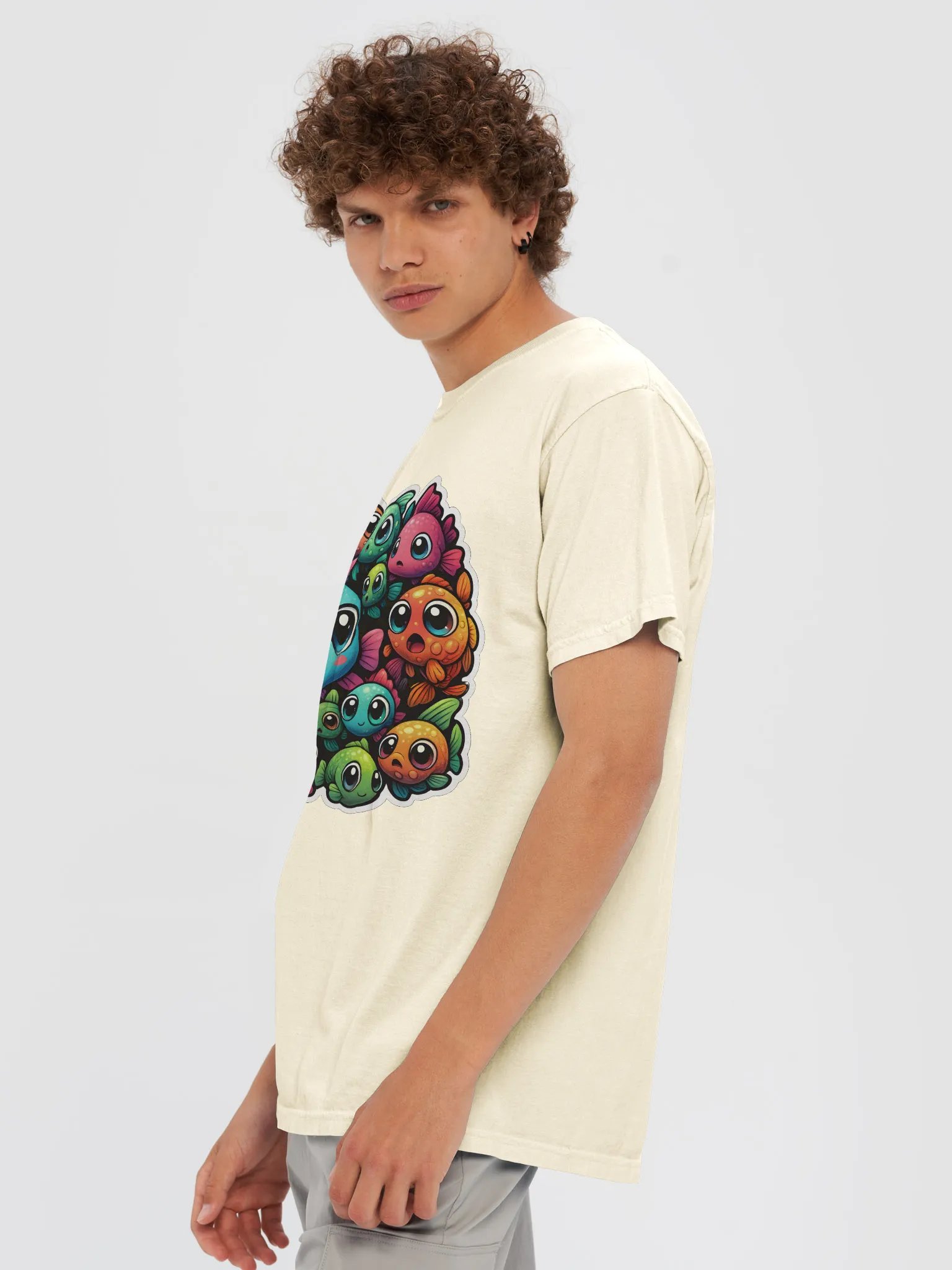 Whimsical Fish Friends #2 T-Shirt product image (58)