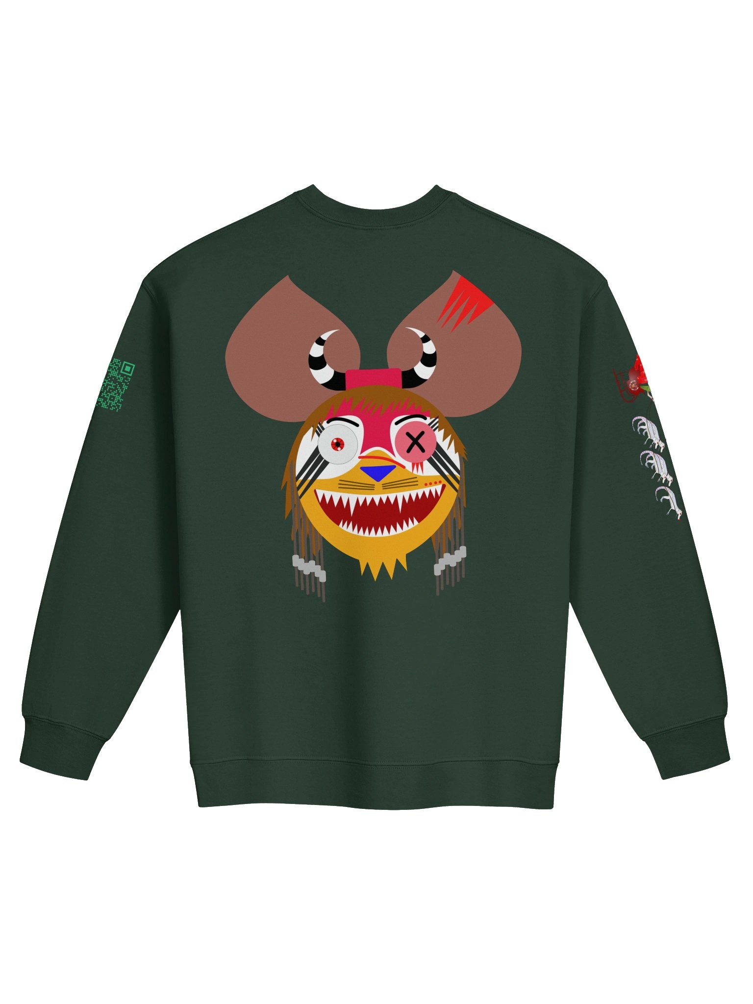 Merry Xmas Houndmouse Art Sweatshirt product image (14)