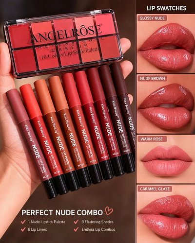 POV: You finally found the nude combo that does everything 🤎✨
1 Nude Lip Palette + 8 Lip Liners = endless lip looks 💋
Which s...
