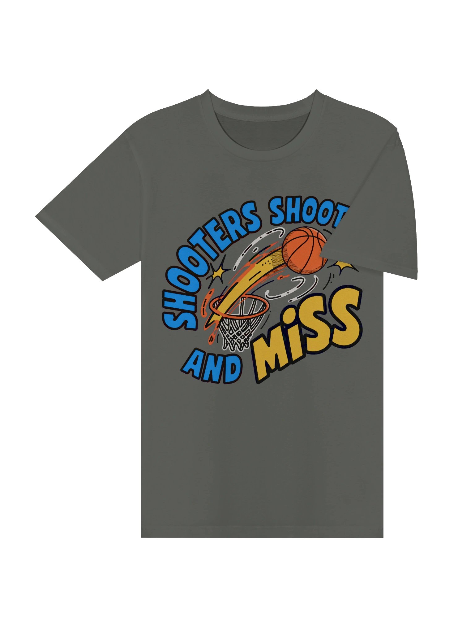 Shooters Shoot... and Miss Basketball T-Shirt product image (2)