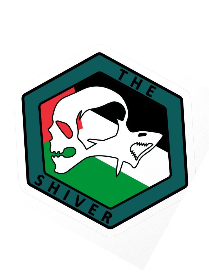 Palestine Shiver Sticker product image (5)
