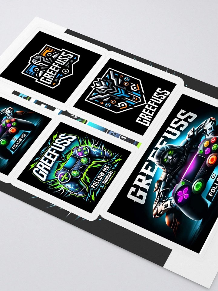 Gaming Persona Sticker Set: greefuss Collection product image (2)