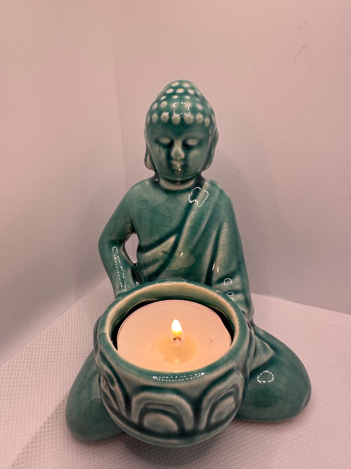 Lucky-Buddha Tea Light Candle Holder product image (1)