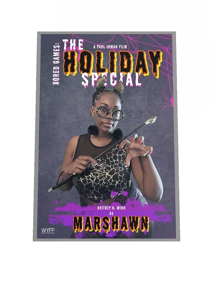 Bored Games: The Holiday Special - "Hero Marshawn" Poster product image (2)