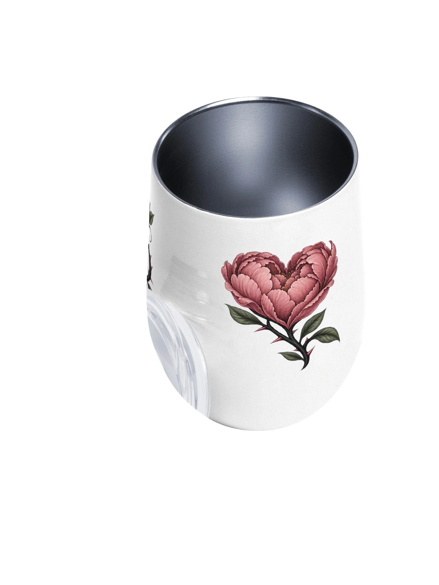 Delicate Fuck!ng Flower – Wine Tumbler product image (3)