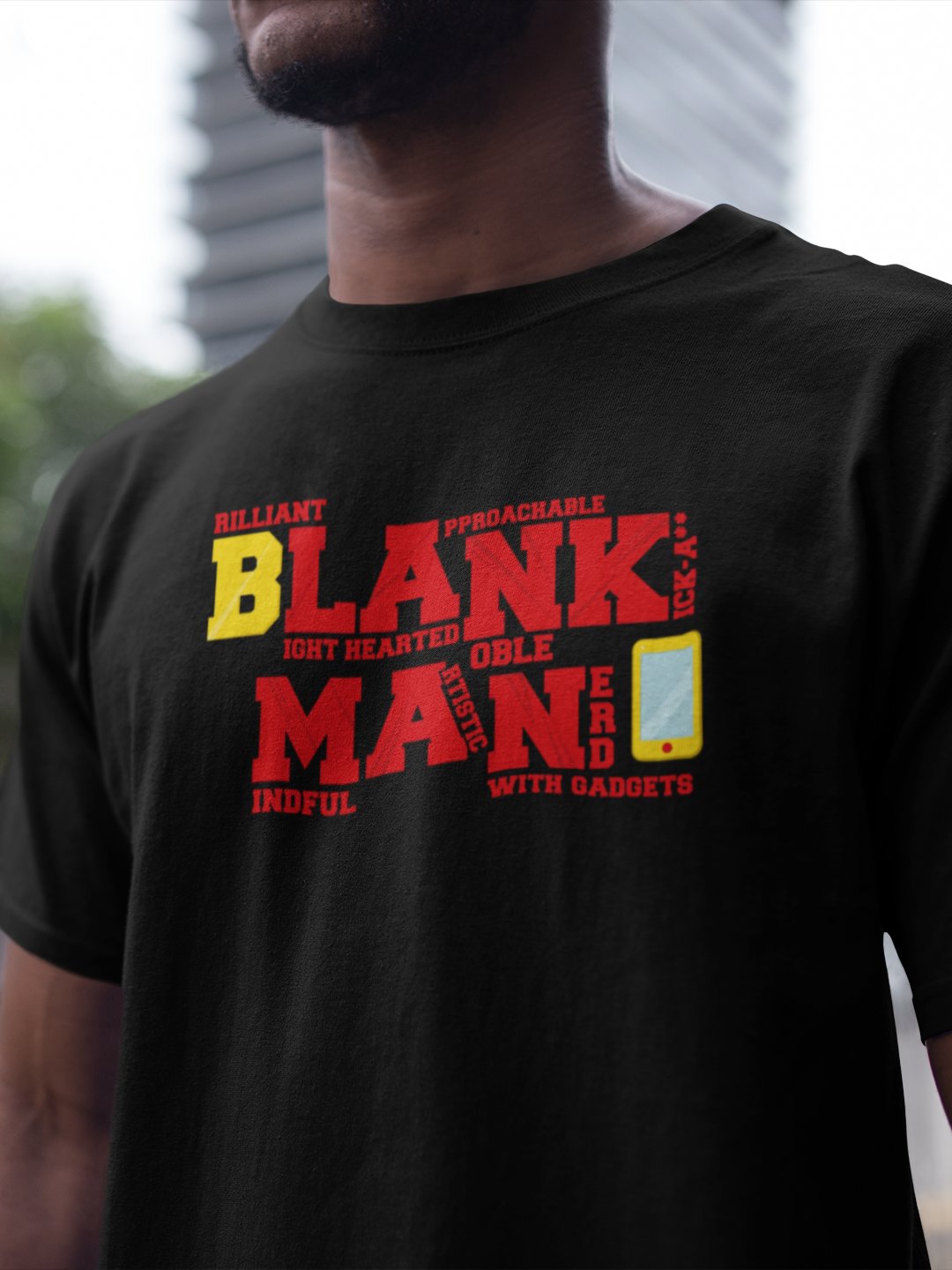 BLANKMAN Typography Men's Tee product image (1)