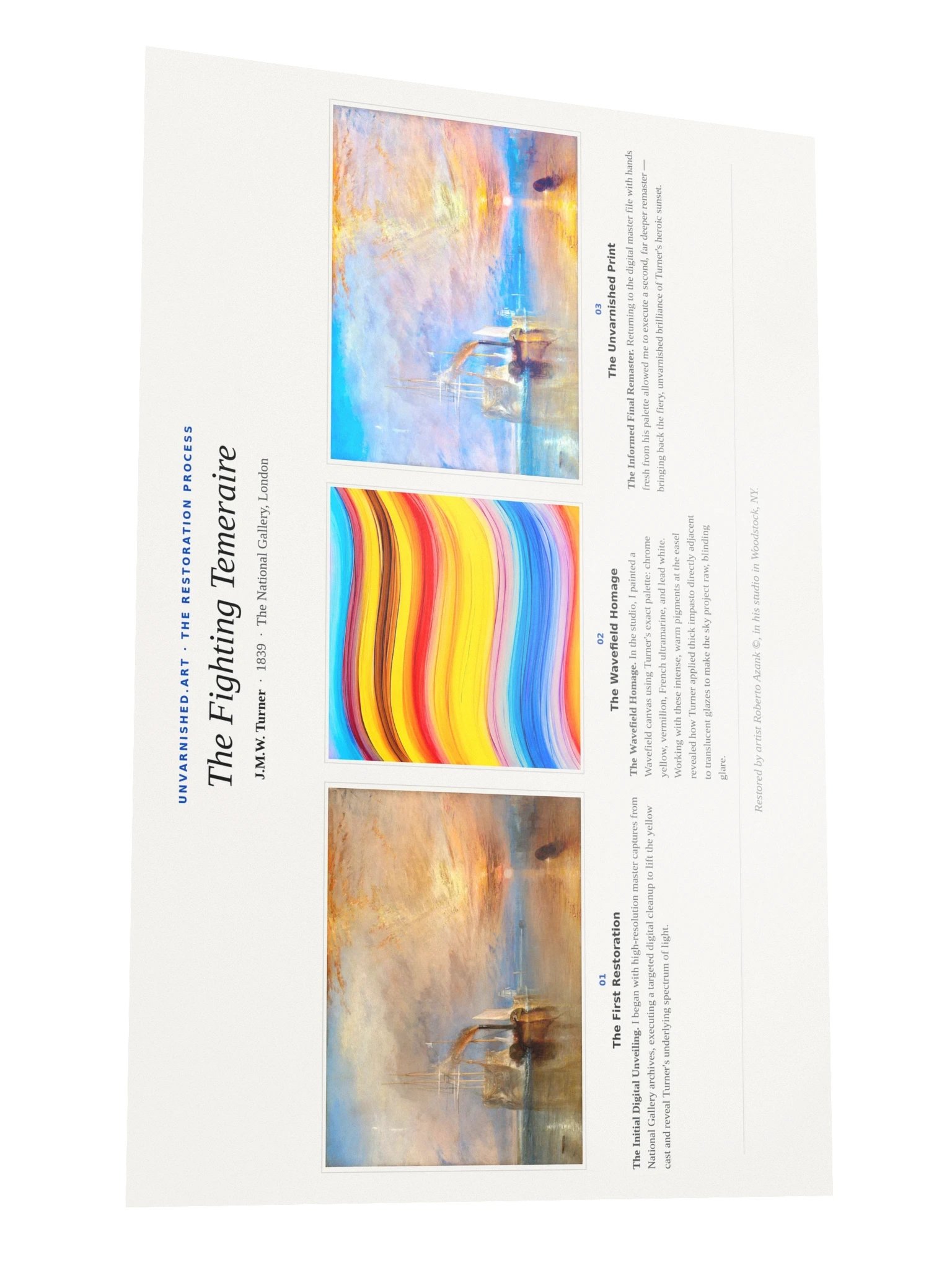 The Fighting Temeraire — Process Poster product image (3)