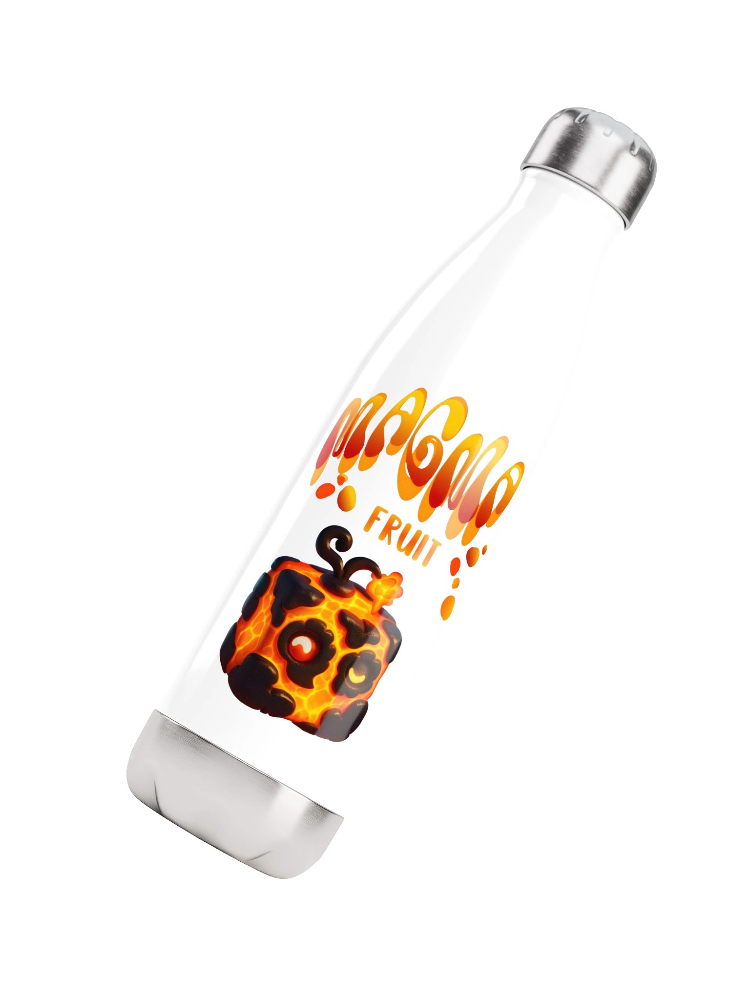 Magma Fruit Blox Fruits Gamer Stainless Steel Water Bottle Gift For Kids product image (7)