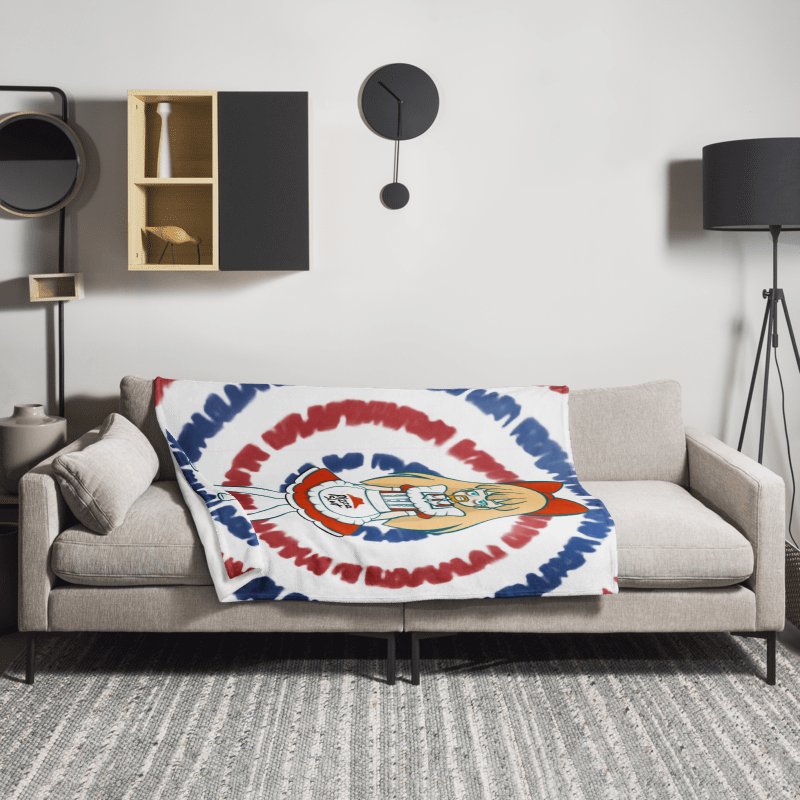 Pizza Slut Throw Blanket product image (2)