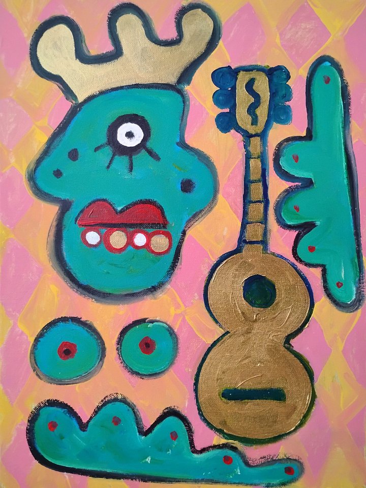 The King (Original Painting) product image (1)