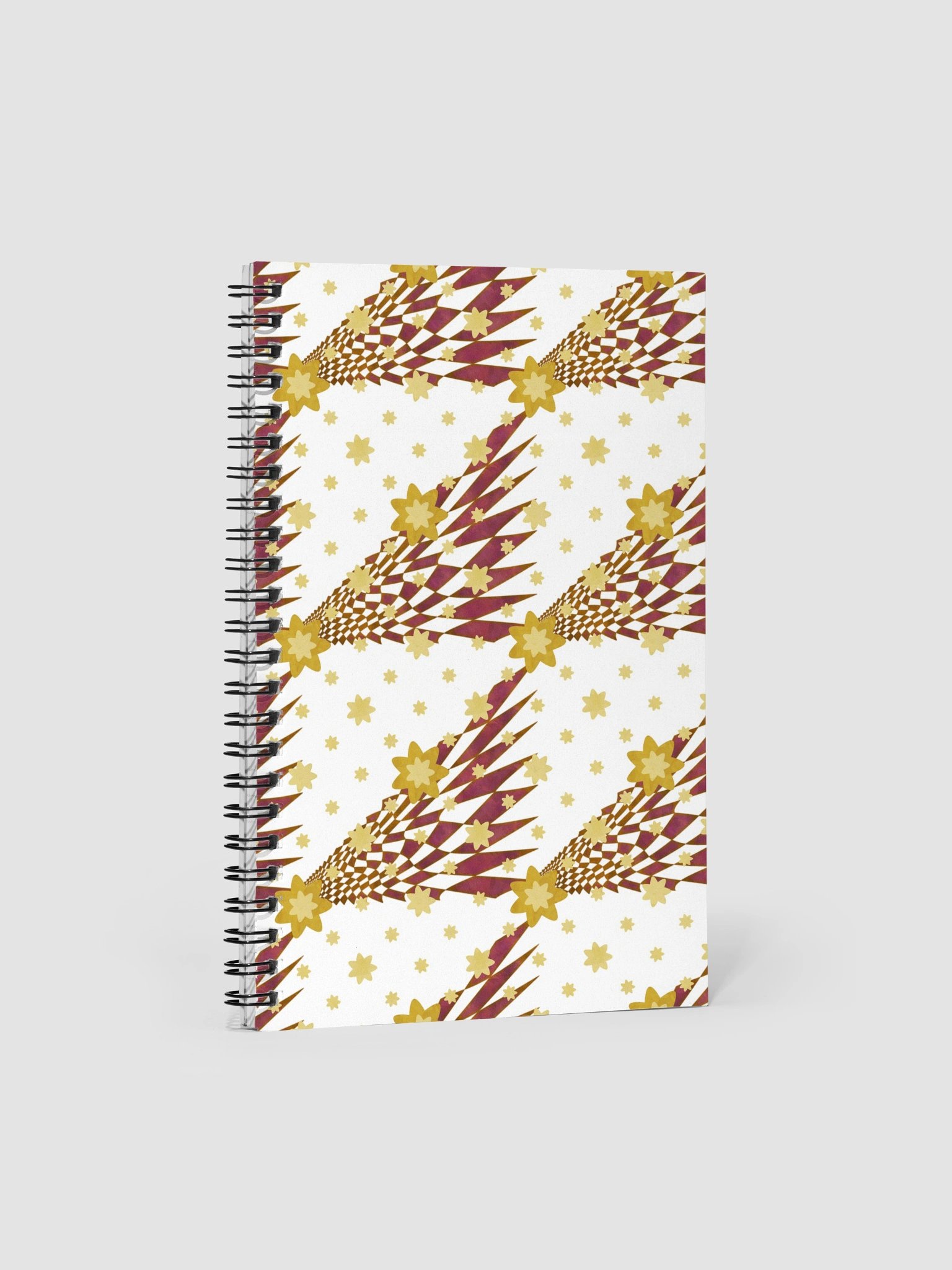 Starry Geometric Dreams Spiral Notebook product image (1)