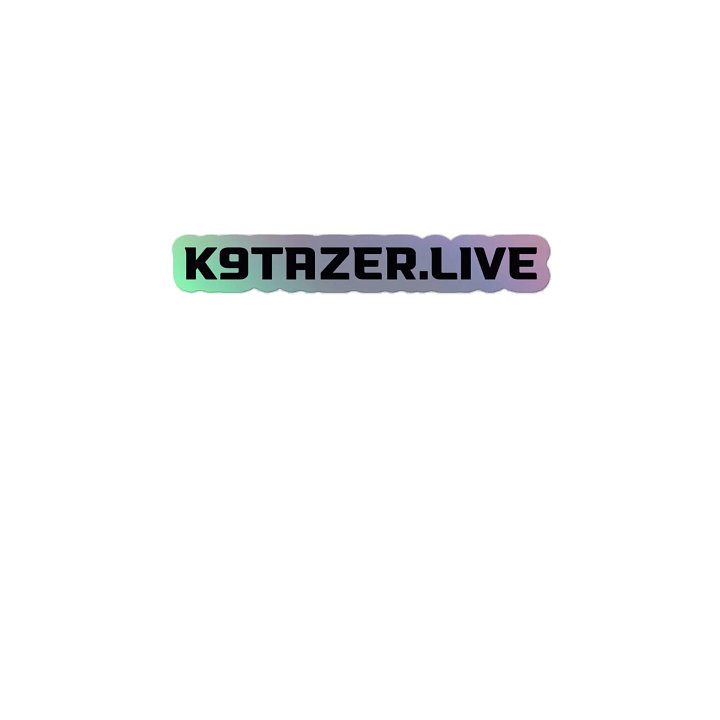 K9TaZer Holographic Sticker Set product image (2)