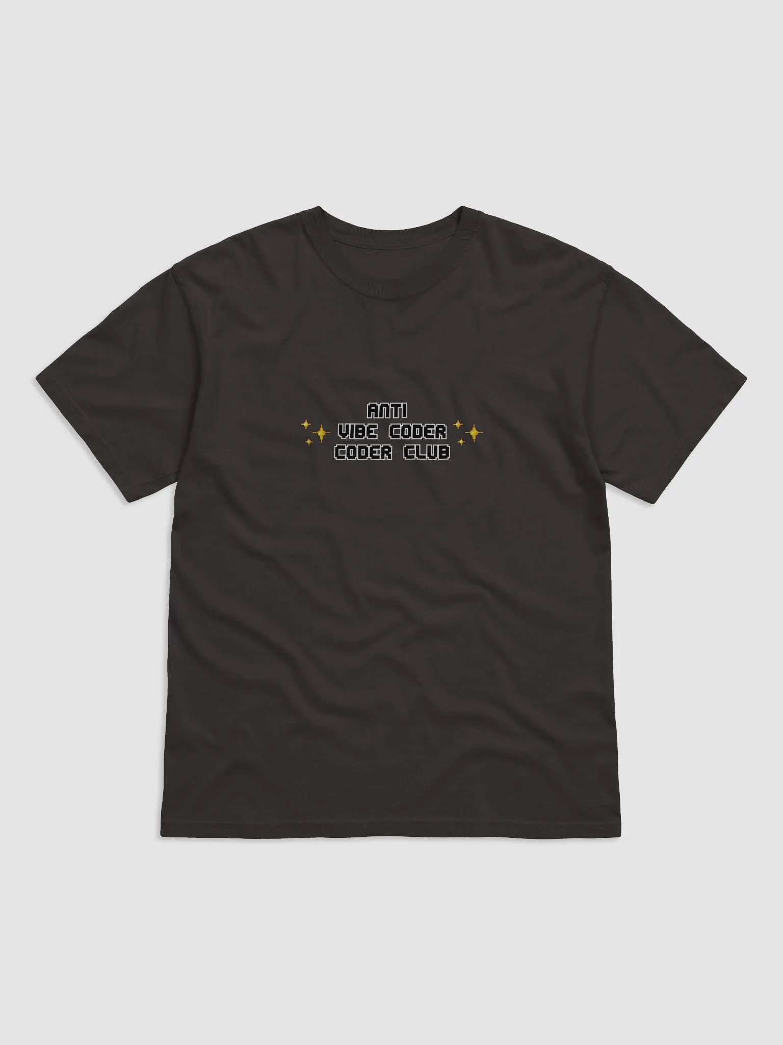 Anti Vibe Coder Coder Club Tee product image (2)