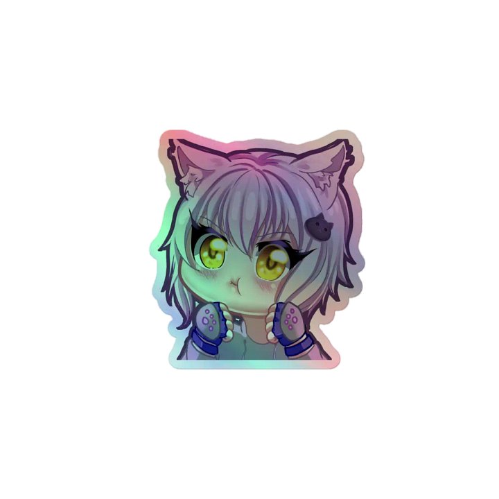 Koneko Pout Sticker product image (1)