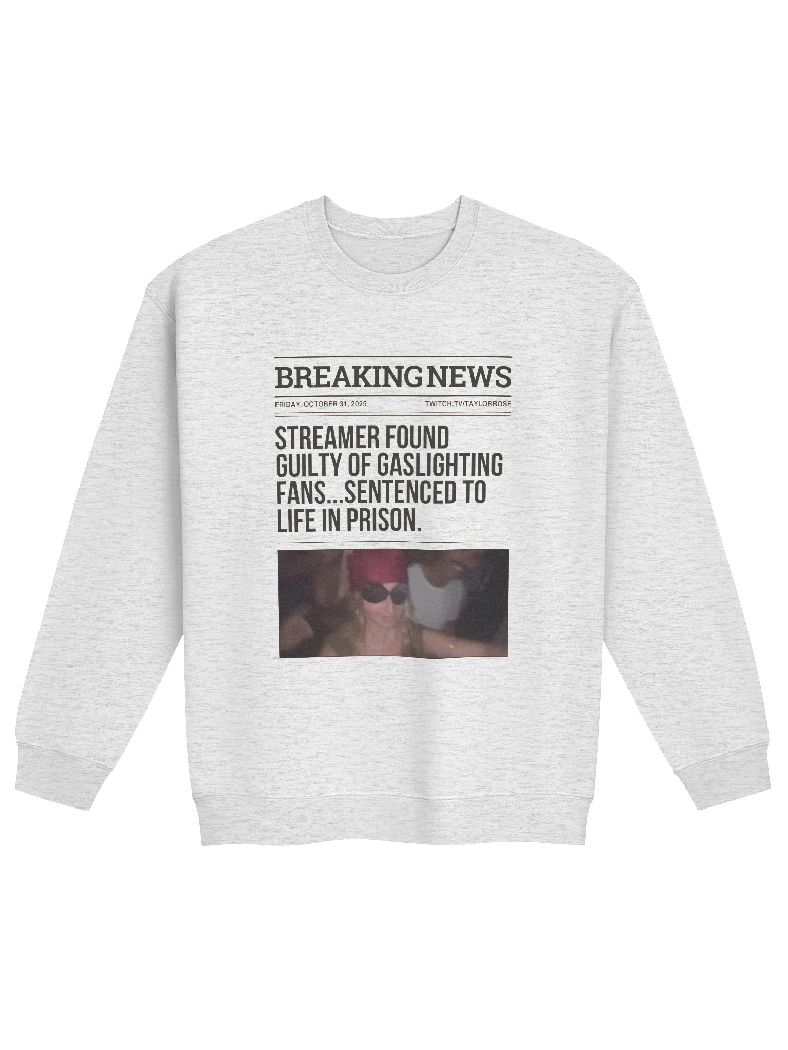 Breaking News Crew Neck product image (1)