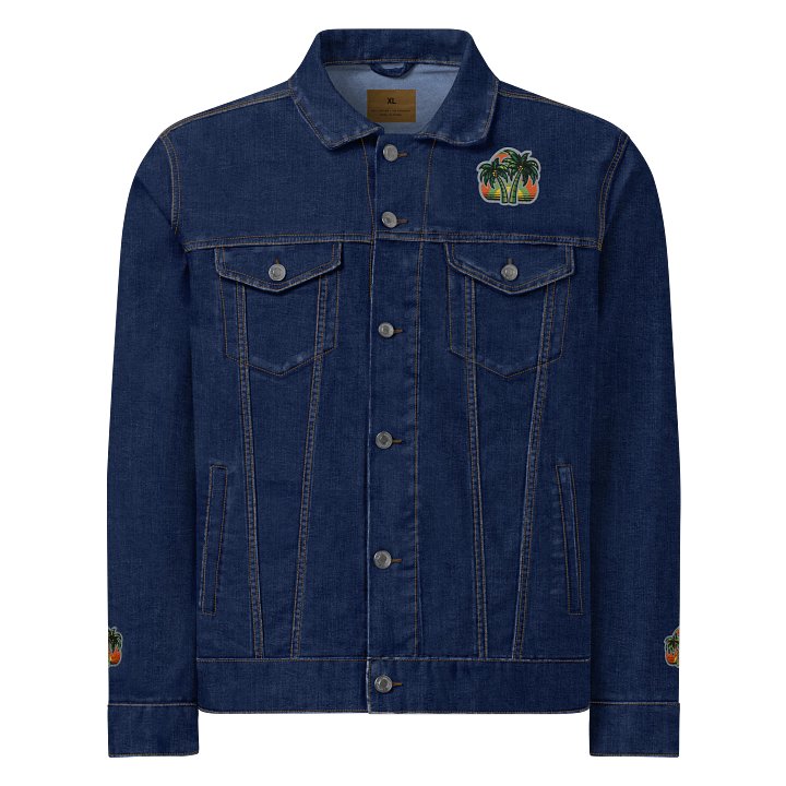 Sunset Palms Denim Jacket product image (5)