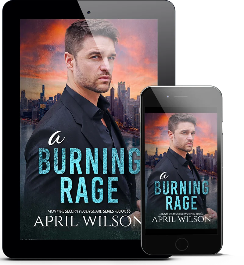 PRE-ORDER - A Burning Rage - McIntyre Security Bodyguard Series - Book 20 ( e-book) product image (1)