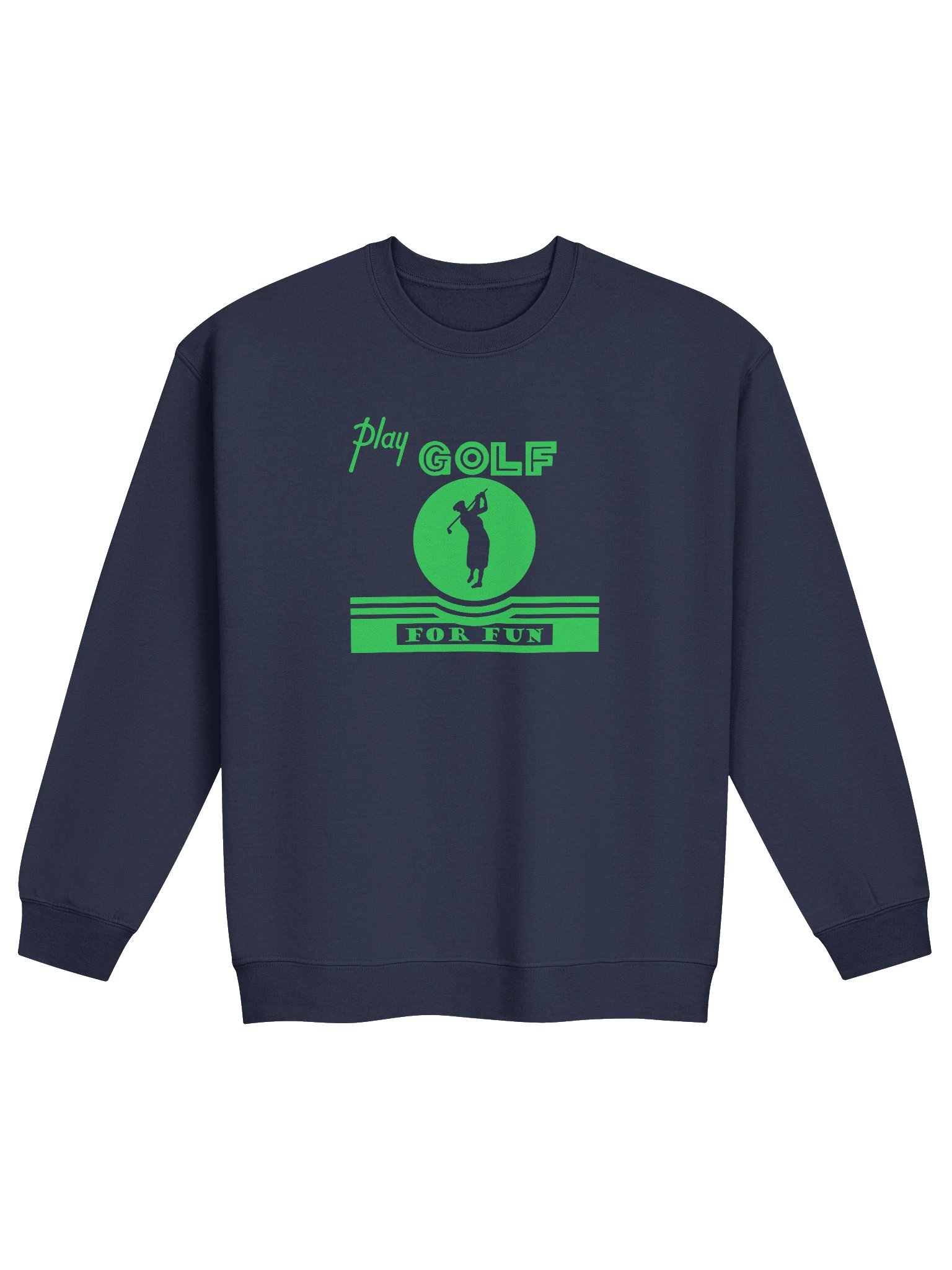 'Golf for Fun' Sweatshirt — Dark product image (1)