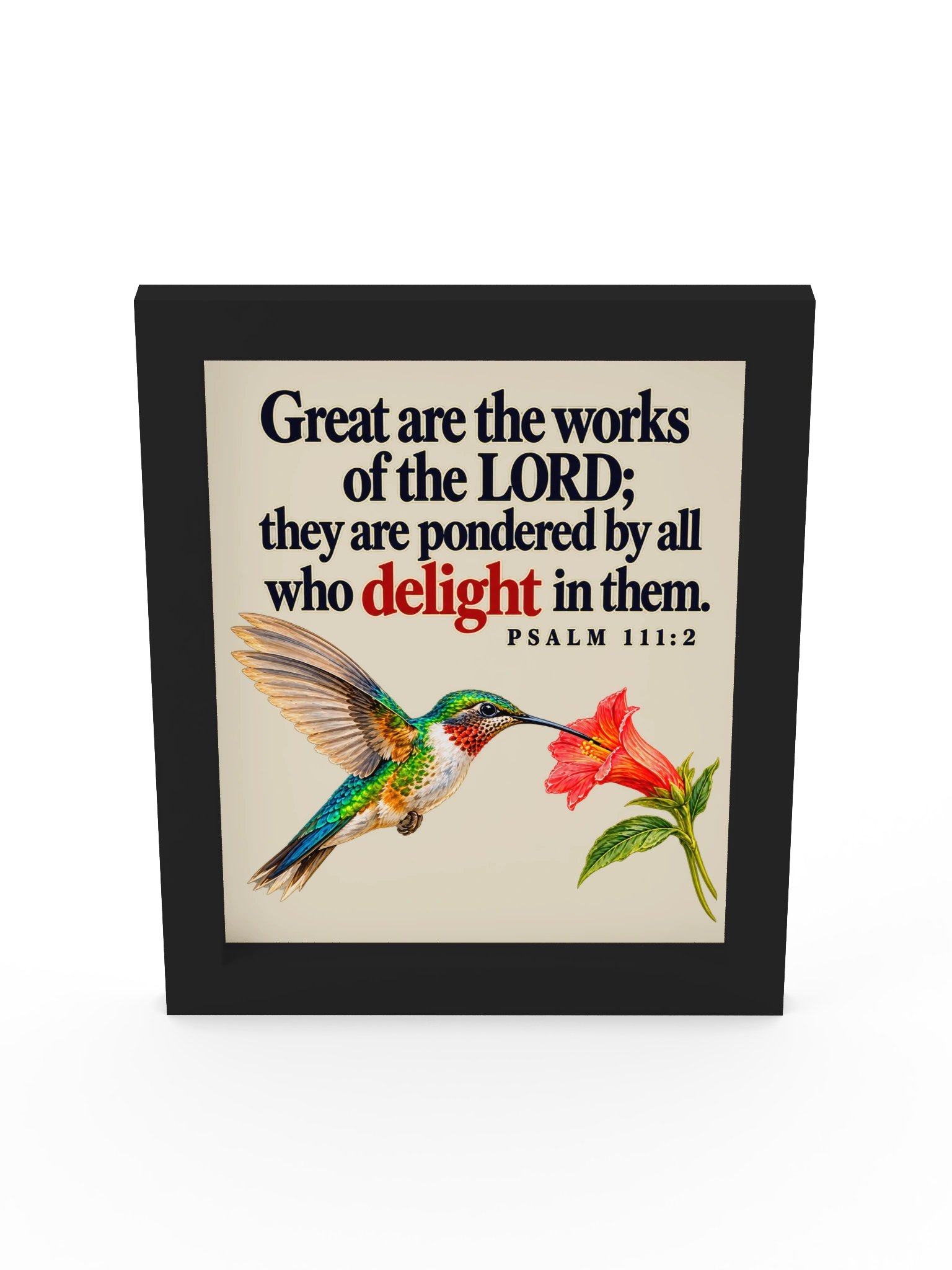 Great Are His Works Framed Wall Art product image (26)