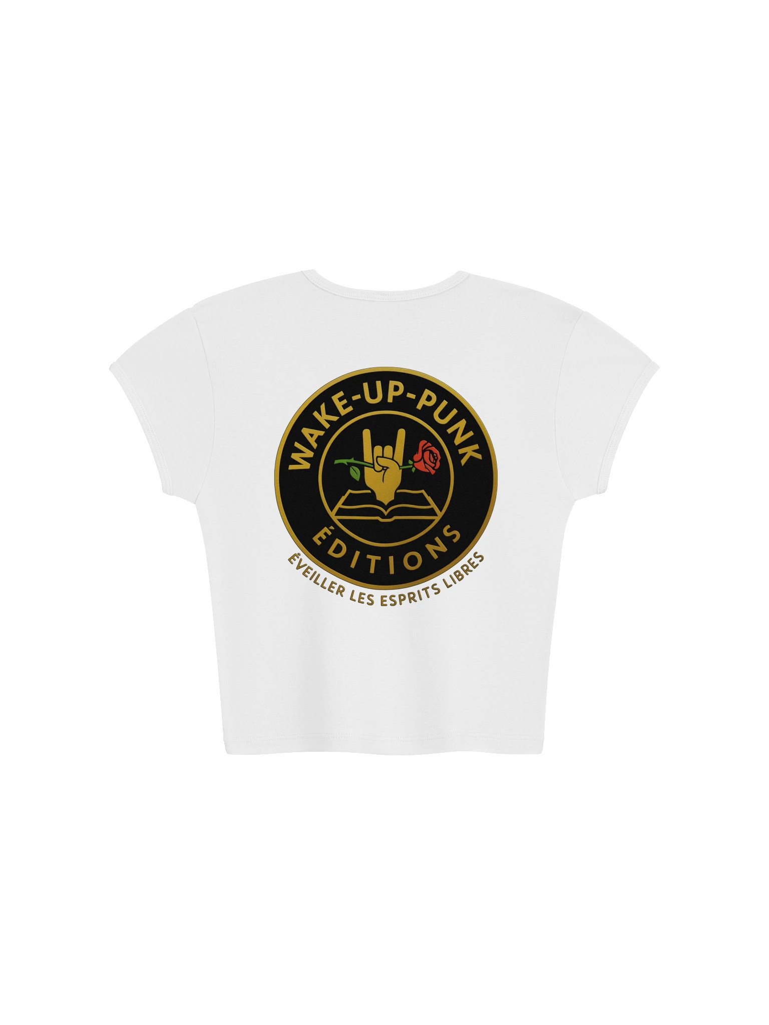 T-shirt Femme Wake Up Punk product image (2)