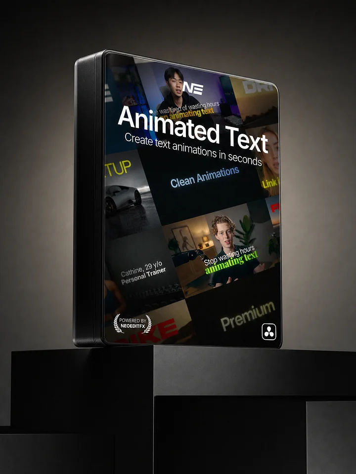 Animated Text Pack product image (1)